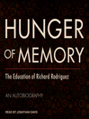 Cover image for Hunger of Memory